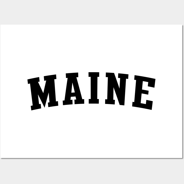 Maine T-Shirt, Hoodie, Sweatshirt, Sticker, ... - Gift Wall Art by Novel_Designs